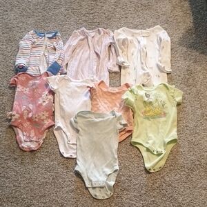 Assorted Colorful Kids One Pieces